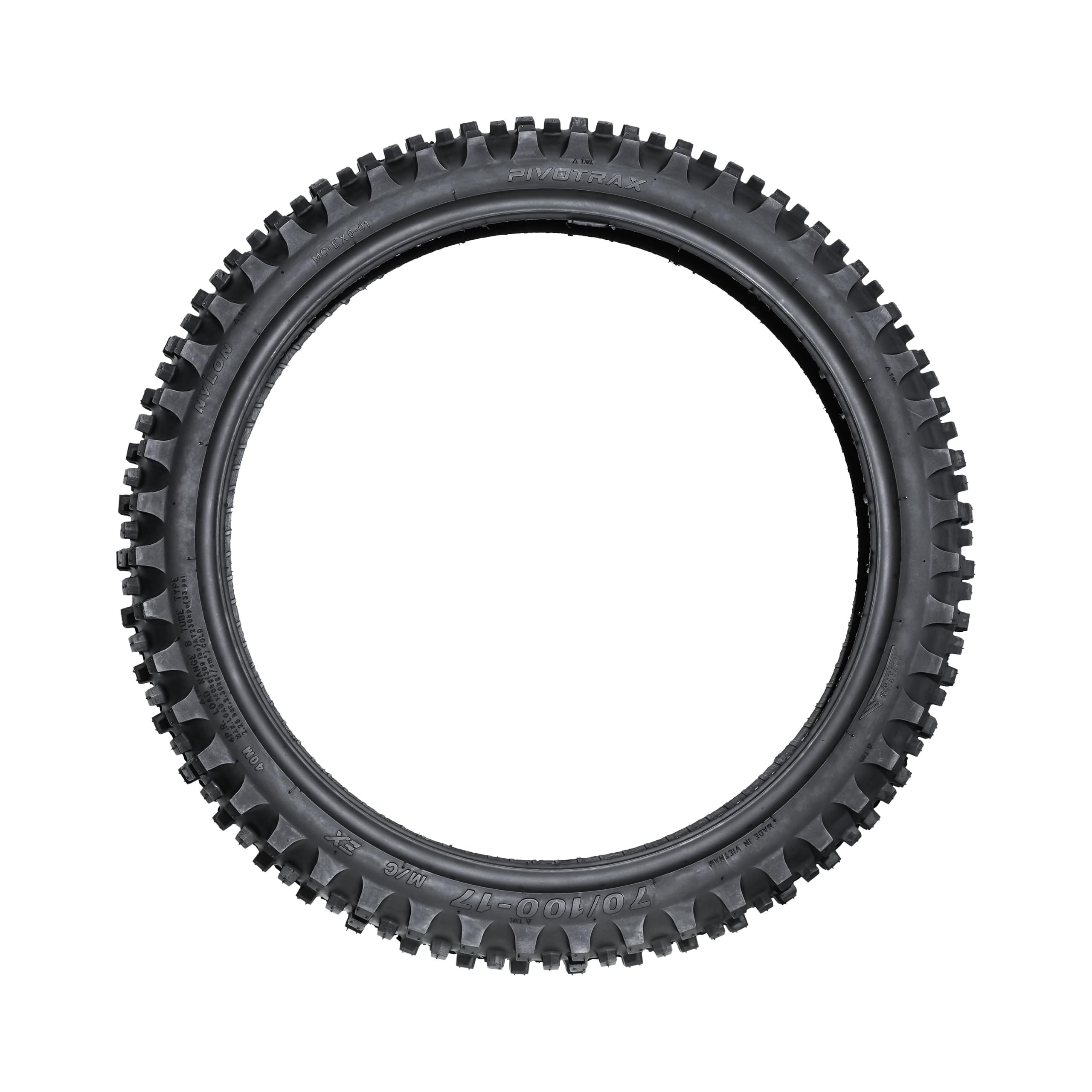 Amazon.com: EX Front Dirt Bike Tire 70/100-17 （80/100-17） Fits