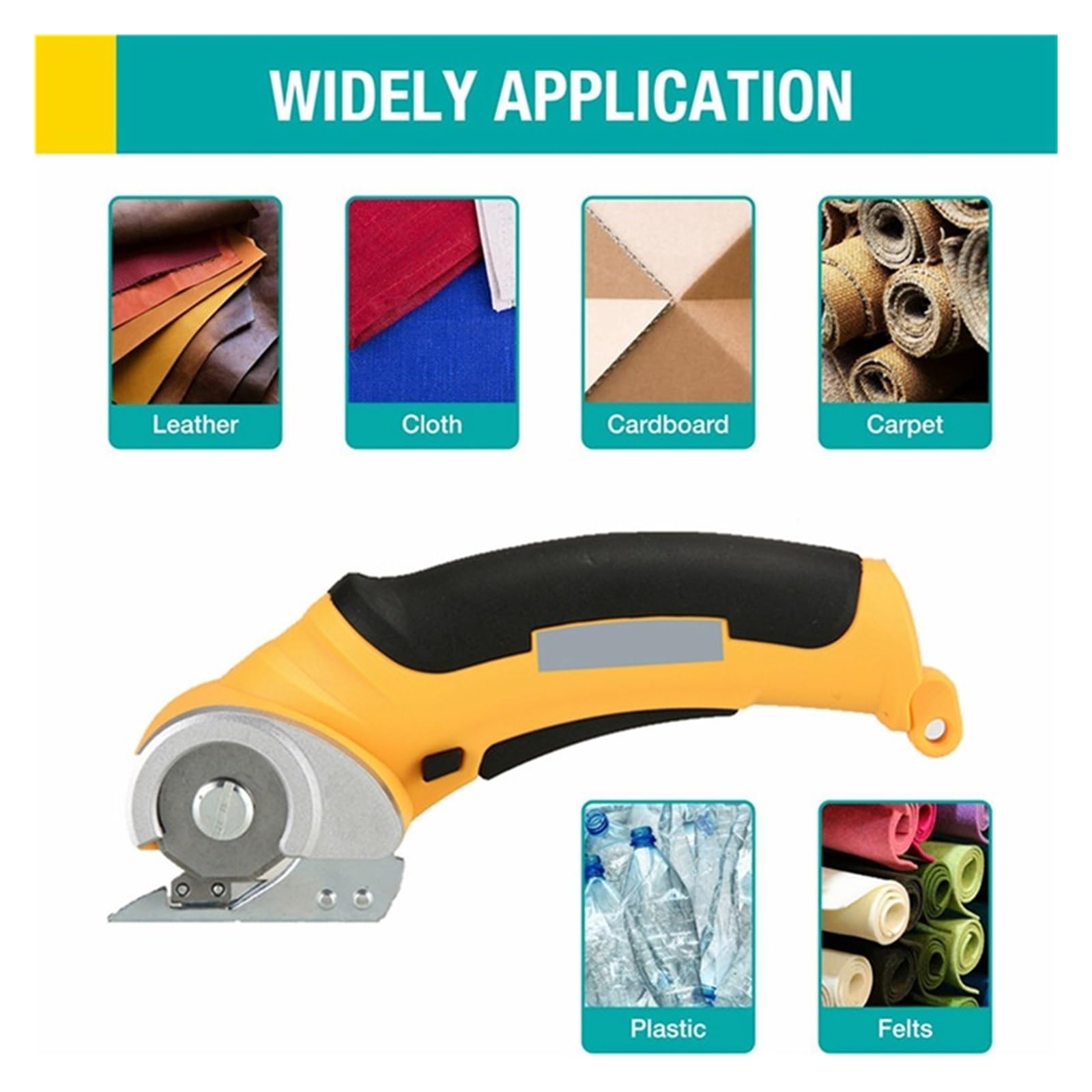 Tijeras Eléctricas De Mano, Multifuncionales, Inalámbricas, For Cortar Telas, Cuero Y En El Hogar Corte suave
