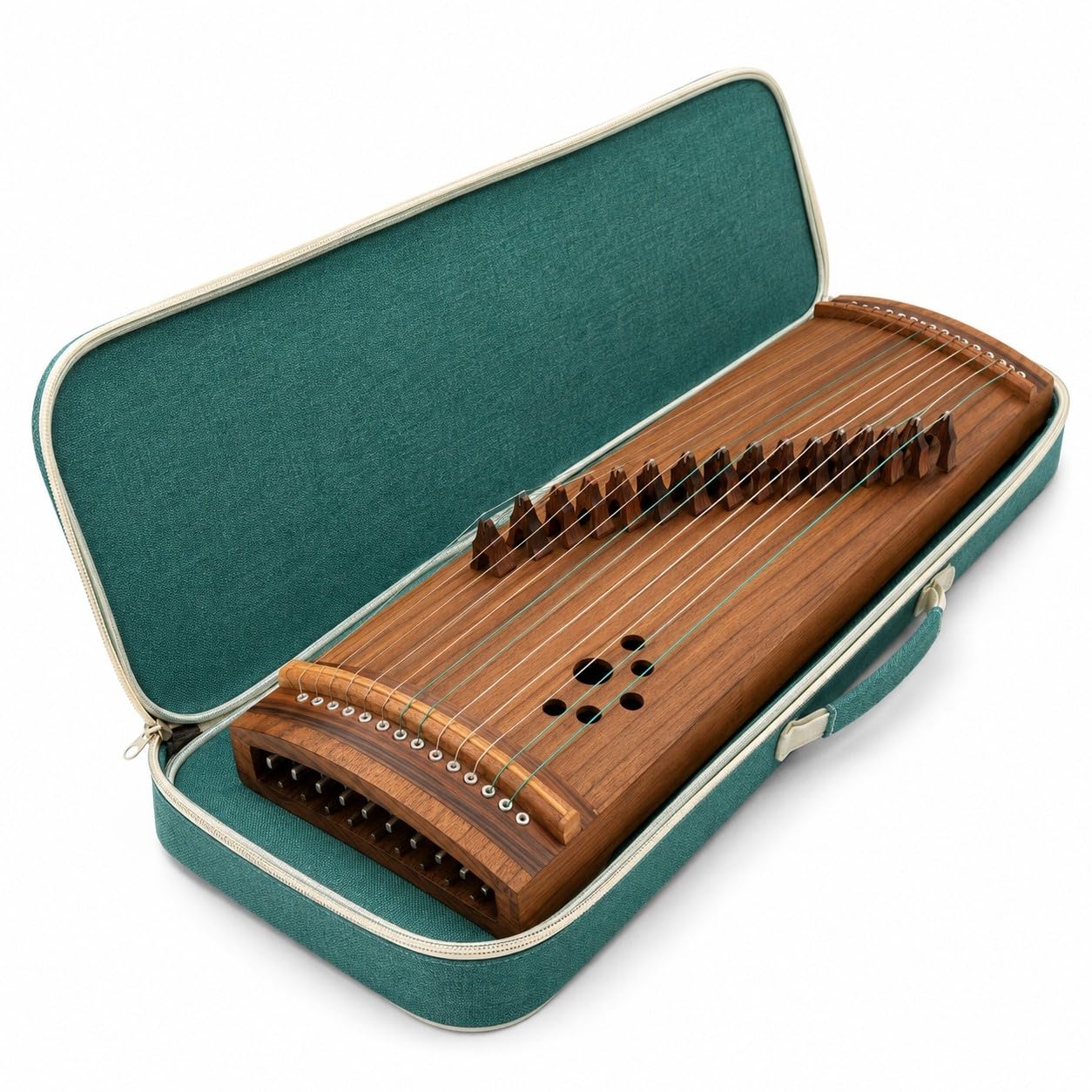 70 cm tragbare Guzheng-Klavierbox for Anfänger mit 14 Saiten