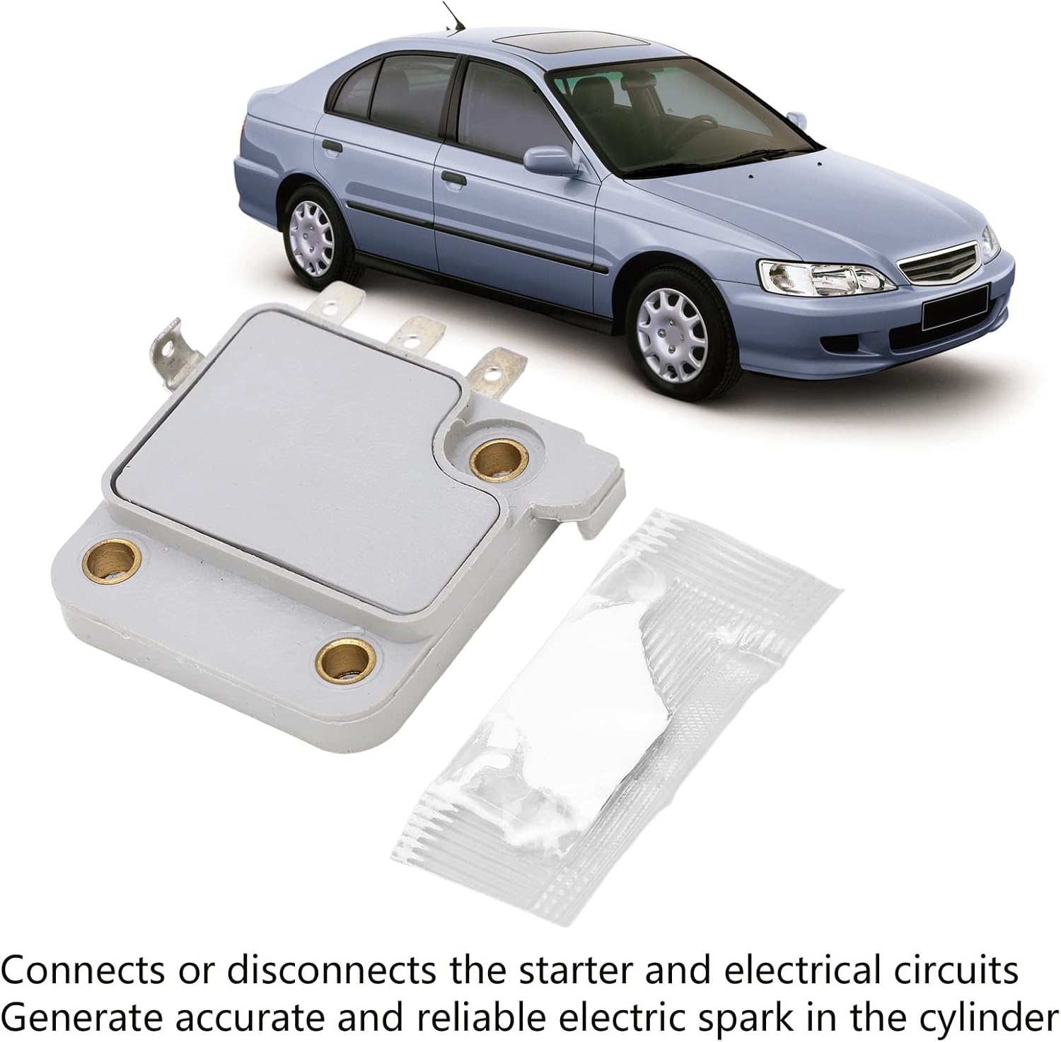 Ignition Module Control Unit E12 303 LX734T Compact Impact Resistant Ignition Module Replacement for CL 1997‑1999