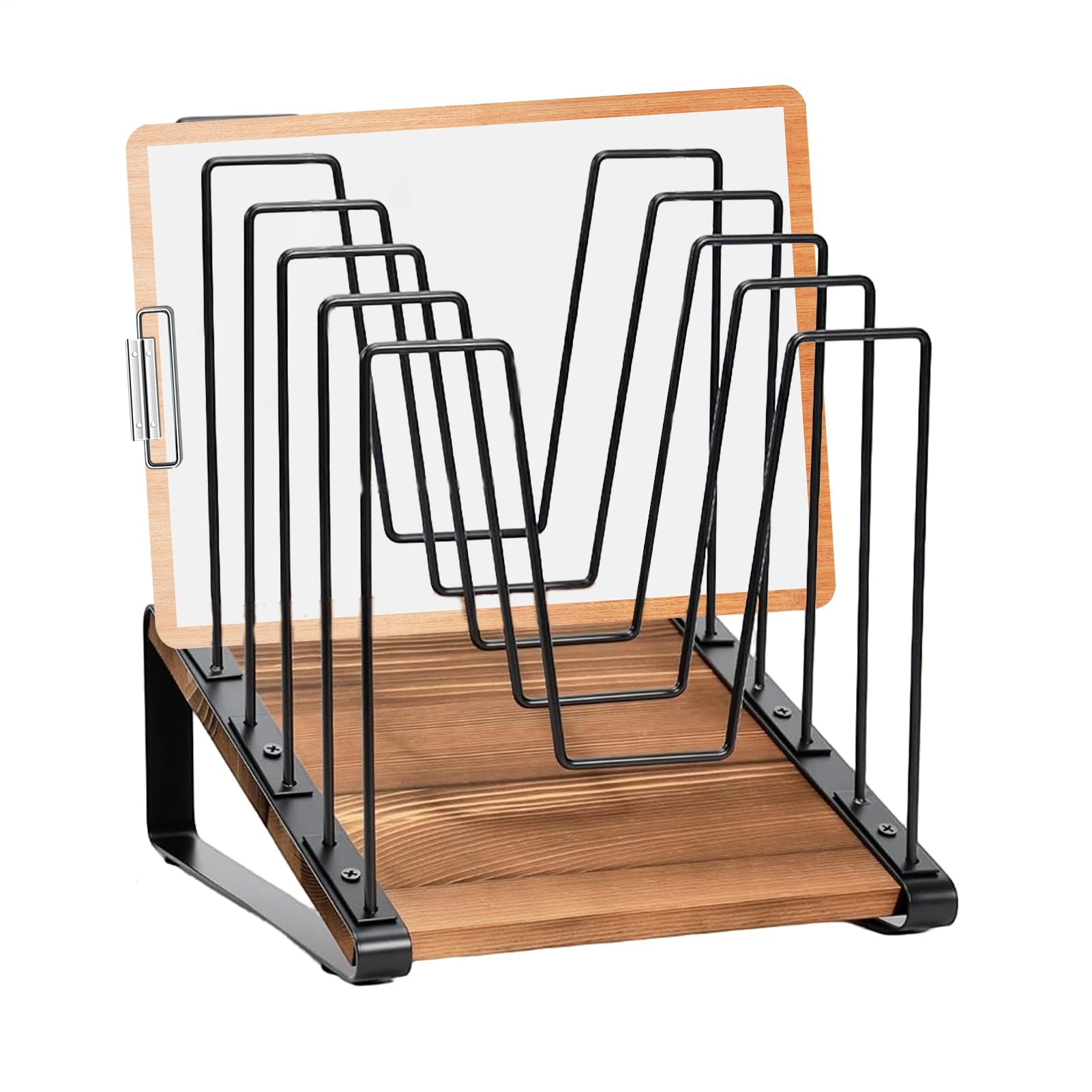 Schreibtisch-Aktenhalter, geneigter Papierbriefhalter, Dokumentensortierregal für Frauen, Studenten, Lehrer, Zuhause, Büro, Schule, Klassenzimmer, Arbeitszimmer, Schreibtischzubehör