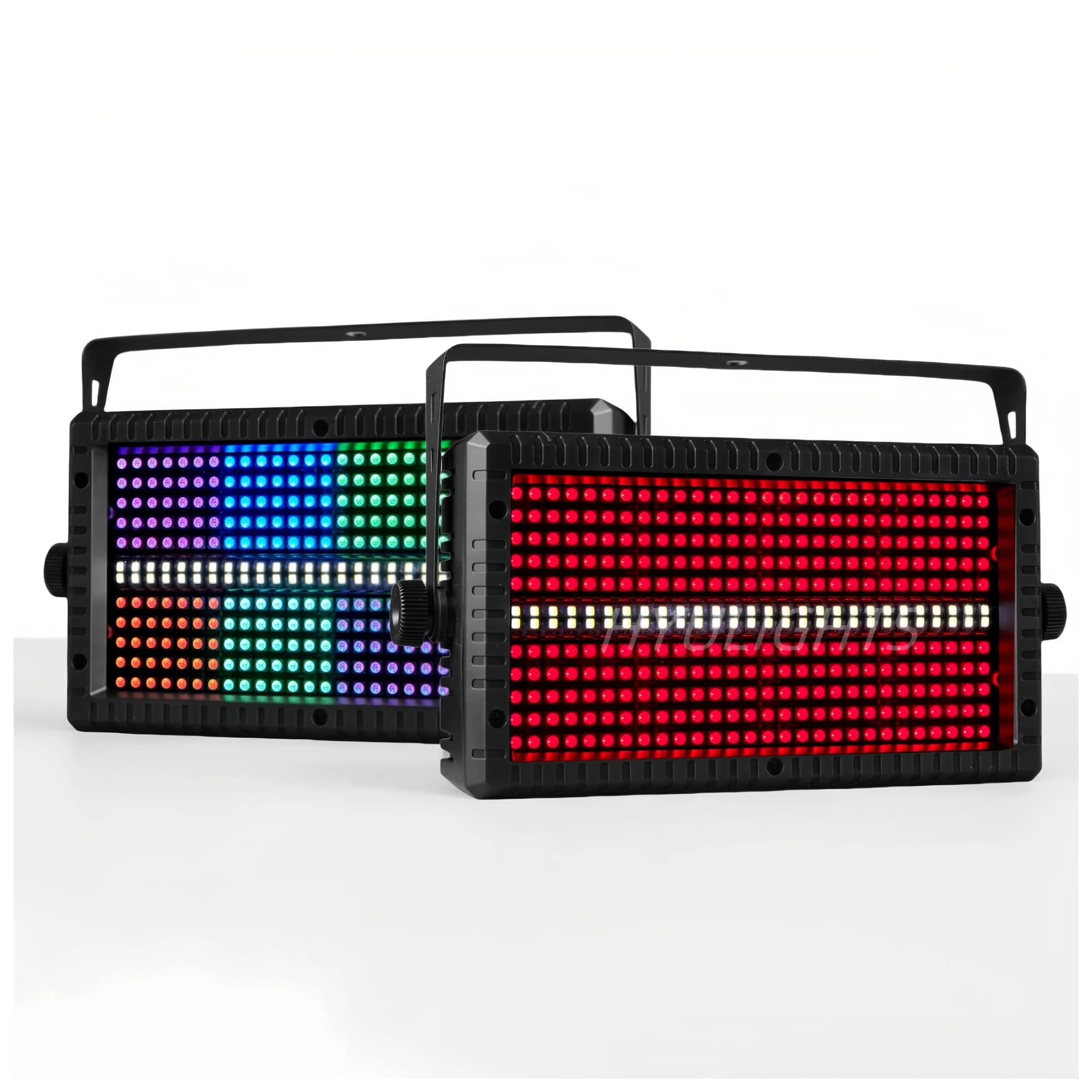 Oświetlenie LED RGB, Światło stroboskopowe LED 60W, RGBW 4w1 DJ DMX Efekty sceniczne Bar świetlny Impreza rodzinna Dyskoteka