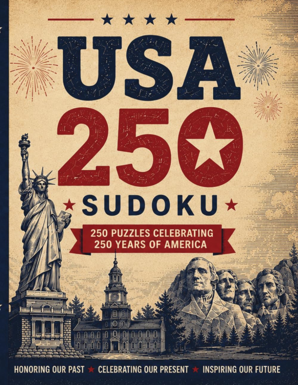 USA250 Sudoku: 250 Puzzles Celebrating America’s 250th Anniversary