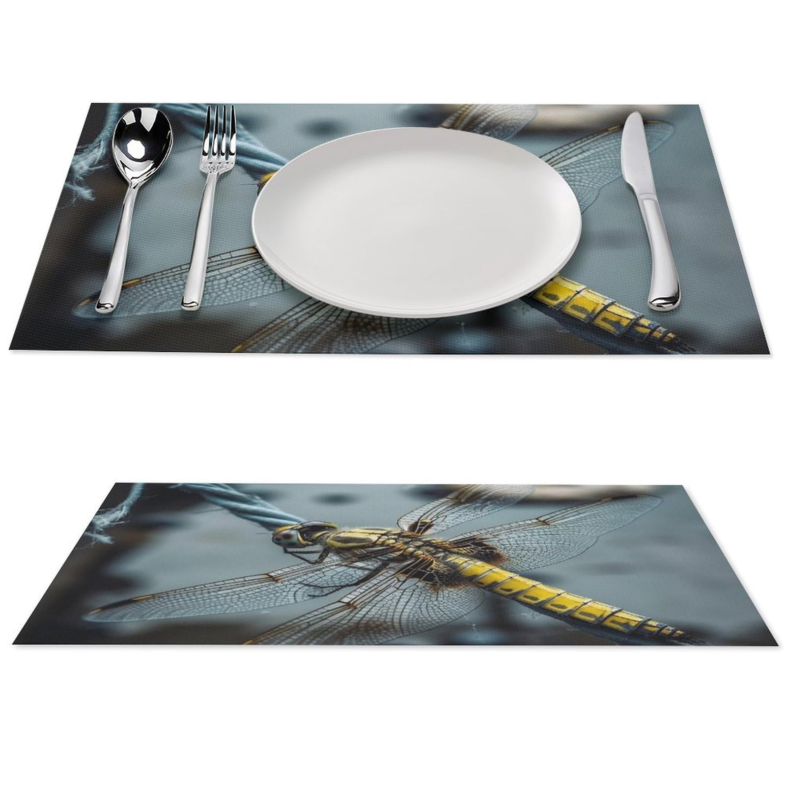 Sets de table pour extérieur et intérieur au motif animaux sur corde