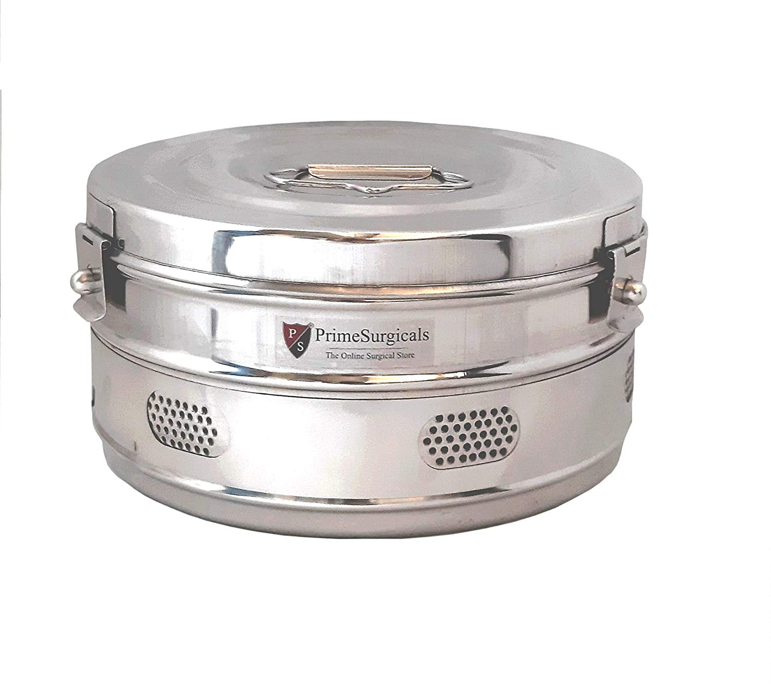 PrimeSurgicals Stainless Steel Economy Quality Dressing Drum Size 11 X 5 inches (B08PFR7BC4) Amazon Price History, Amazon Price Tracker