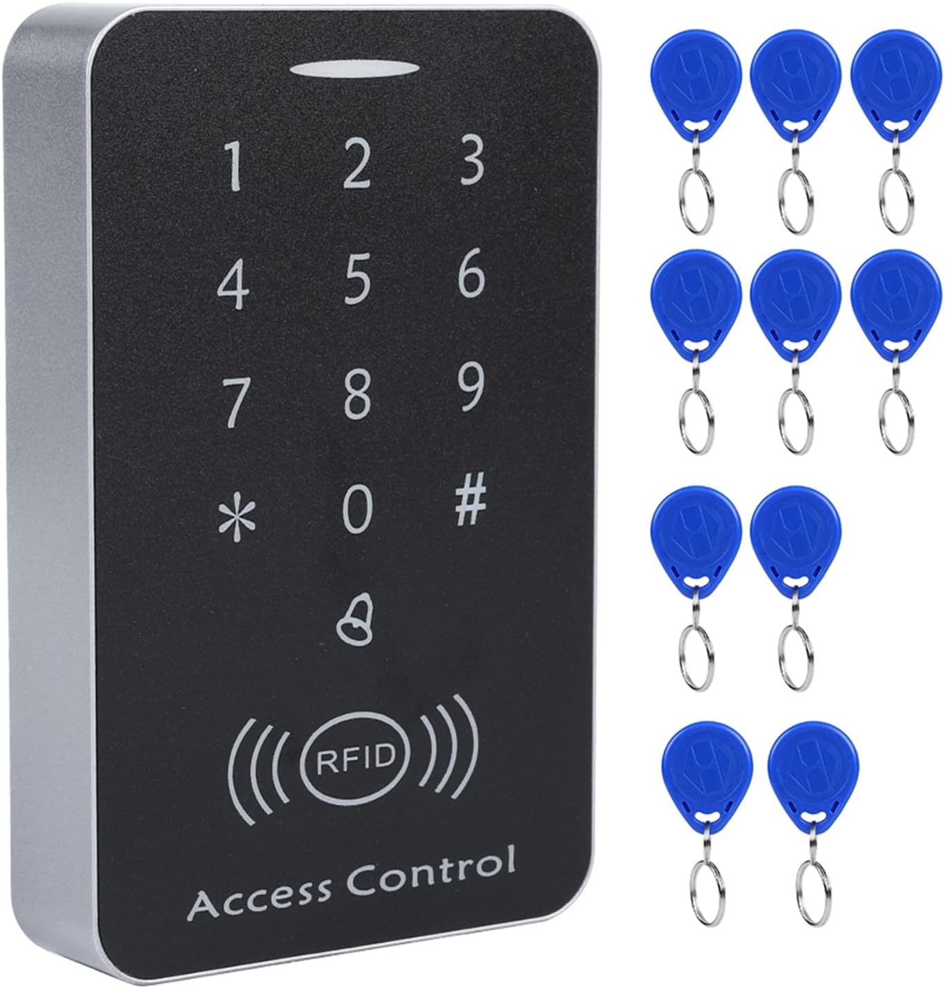 Card Reader 14×9×7 Door Access Control System Card Reader Password Access Keypad Machine Controller