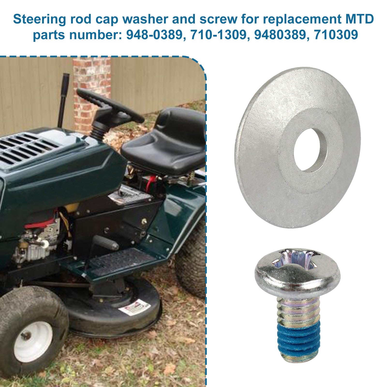 hakkacandyland　0710 Amazon.com : AAAQQ 948-0389 Steering Rod Cap Washer and