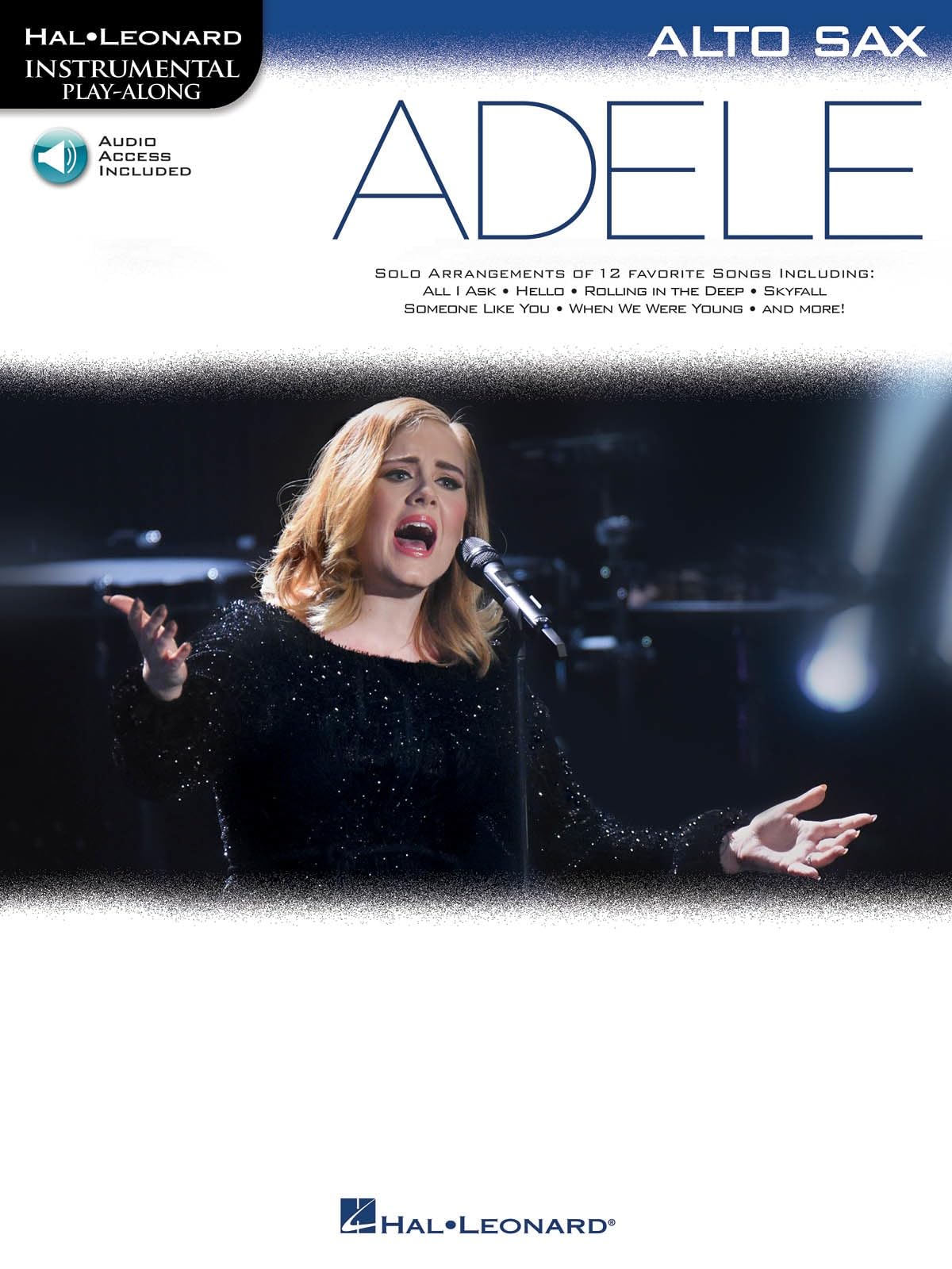 Hal Leonard Instrumental Play-Along: Adele - Alto Saxophone (Book/Online Audio) (Includes Online Access Code)