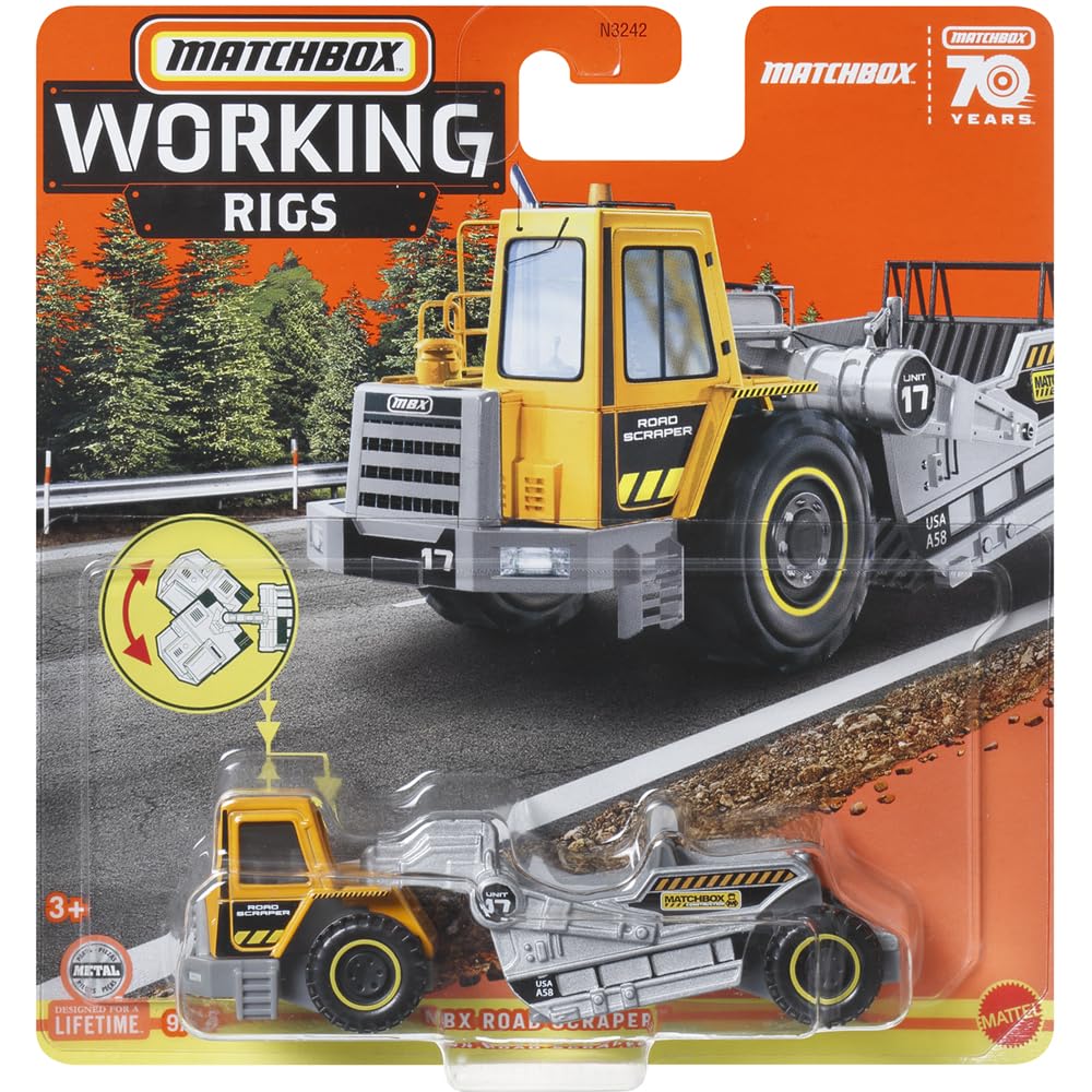Amazon.co.jp: Matchbox ワーキングリグ ダイカスト車両 MBX ロード