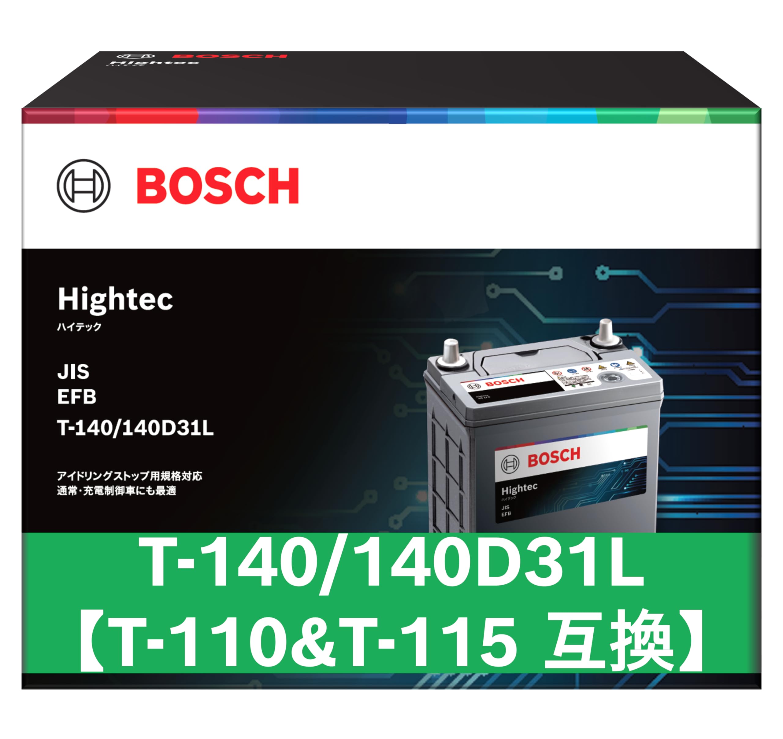 Amazon.co.jp: BOSCH (ボッシュ) 国産車バッテリー HT-T-140/140D31L