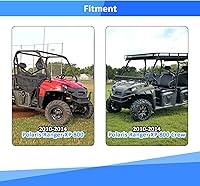 Vista 5 de Wsays Kit de bujes de brazo A de HDPE resistente compatible con Polaris Ranger XP 800/XP 800 Crew 2010-2014 Ranger 900 Diesel/900 Diesel Crew