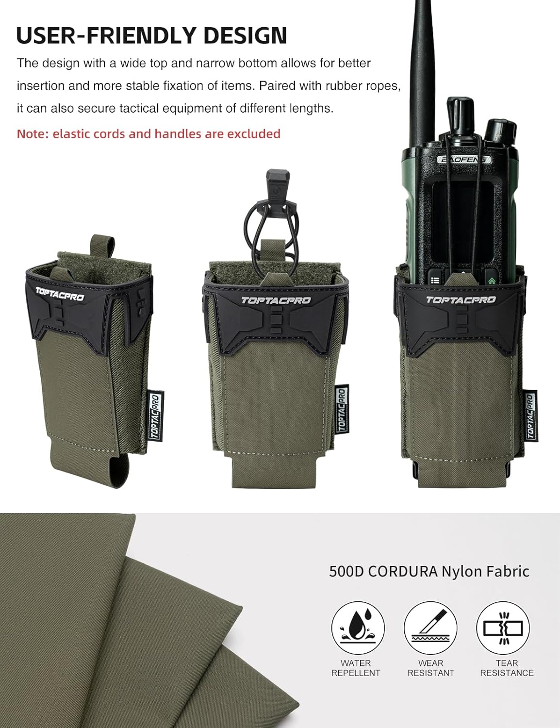 Tactical Triple Mag Pouch 5.56mm Magazine Holder for M4 M14 M16 AR15 AR10 G36 Magazine - Image 4