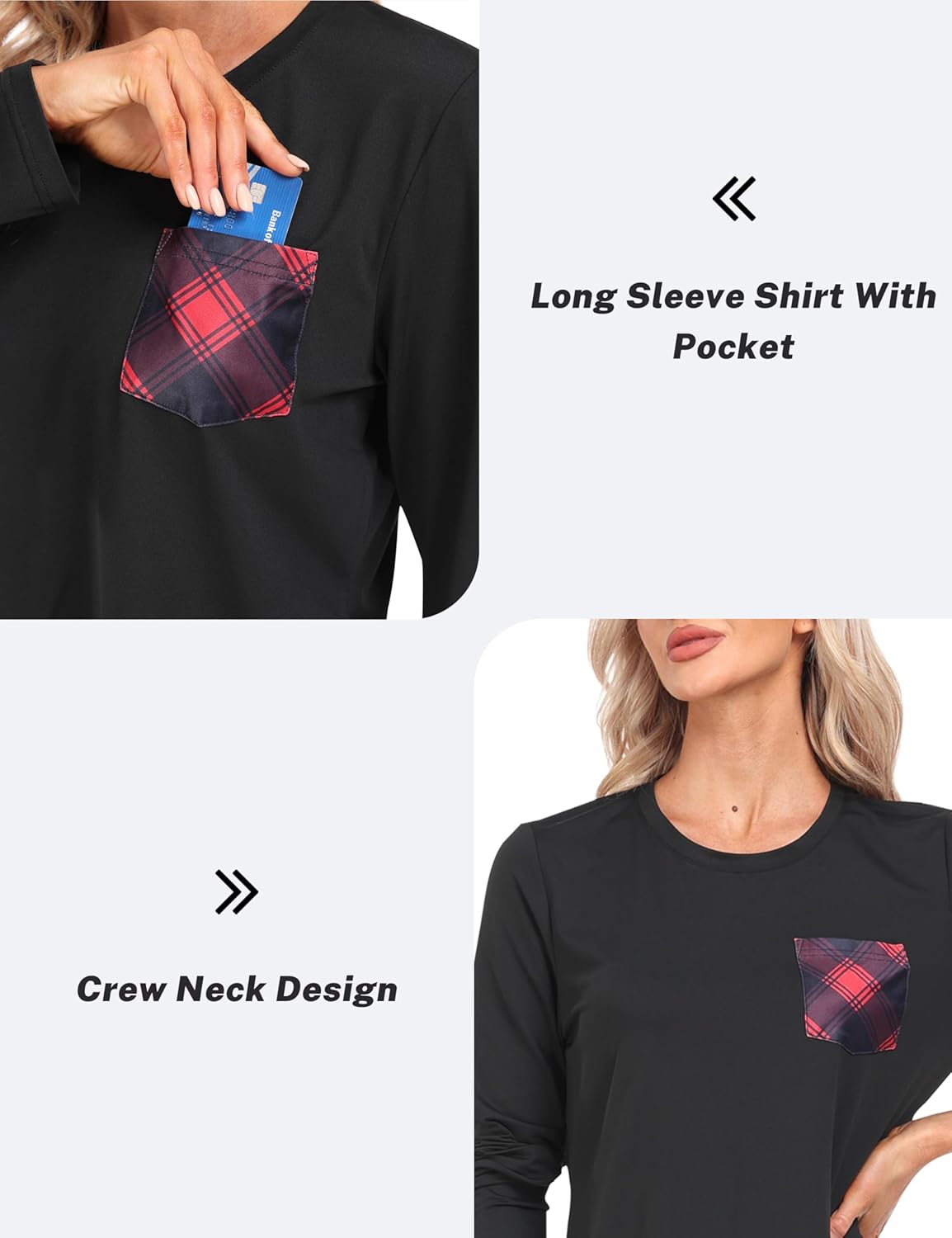 MoFiz Women's Pajama sets Long Sleeve Sleepwear Soft Christmas Pajamas 2 Piece Loungewear Warm Pjs Sets for Winter Holiday - Image 6