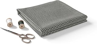 BIGREAMS Unstitched Checkered Suiting Luxury Pant Fabric For Men's |1.25 Meter Pant Piece - Stylish Men's Wear Trousers Piece for Office or Party | Mens Fashion