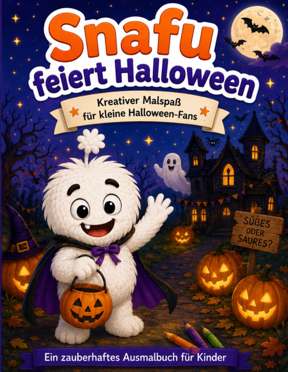 Snafu feiert Halloween: Kreativer Malspaß für kleine Halloween-Fans