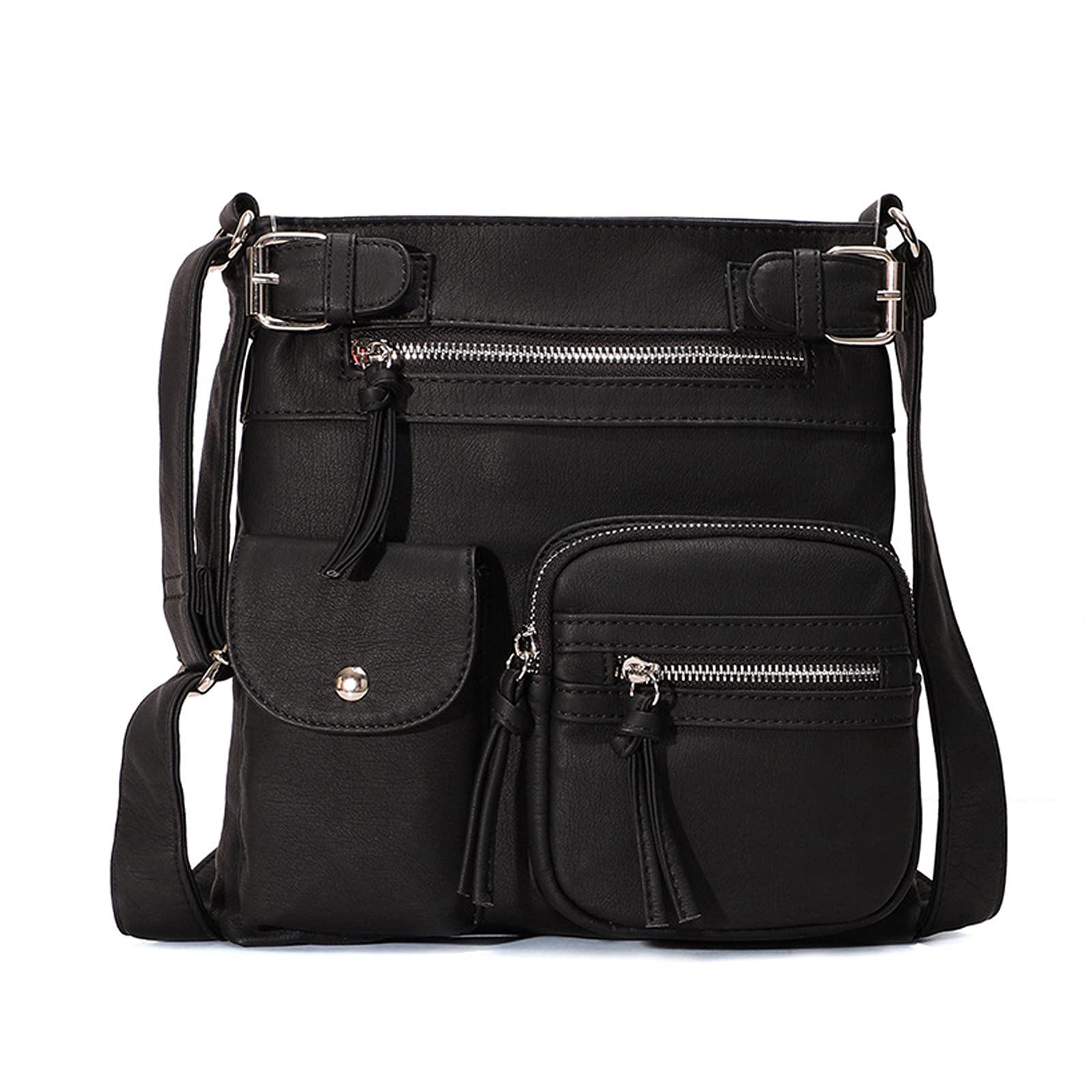 FANDARE Ligero Bolsos Bandolera Mensajero Hombro Cruzados Impermeable pequeño Mujer Señora Adolescentes Bolsos de Mano Niña Escuela Conmutar Viaje Compras Playa Crossbody