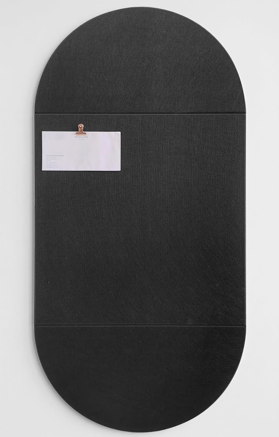 Cute Bulletin Board – DECORITA Large Capsule Felt Wall Tiles for Girls, Kids & Teens Room, Aesthetic Pin Board Alternative to Cork with Adhesive Tabs, for Bedroom, Dorm, Office - Black