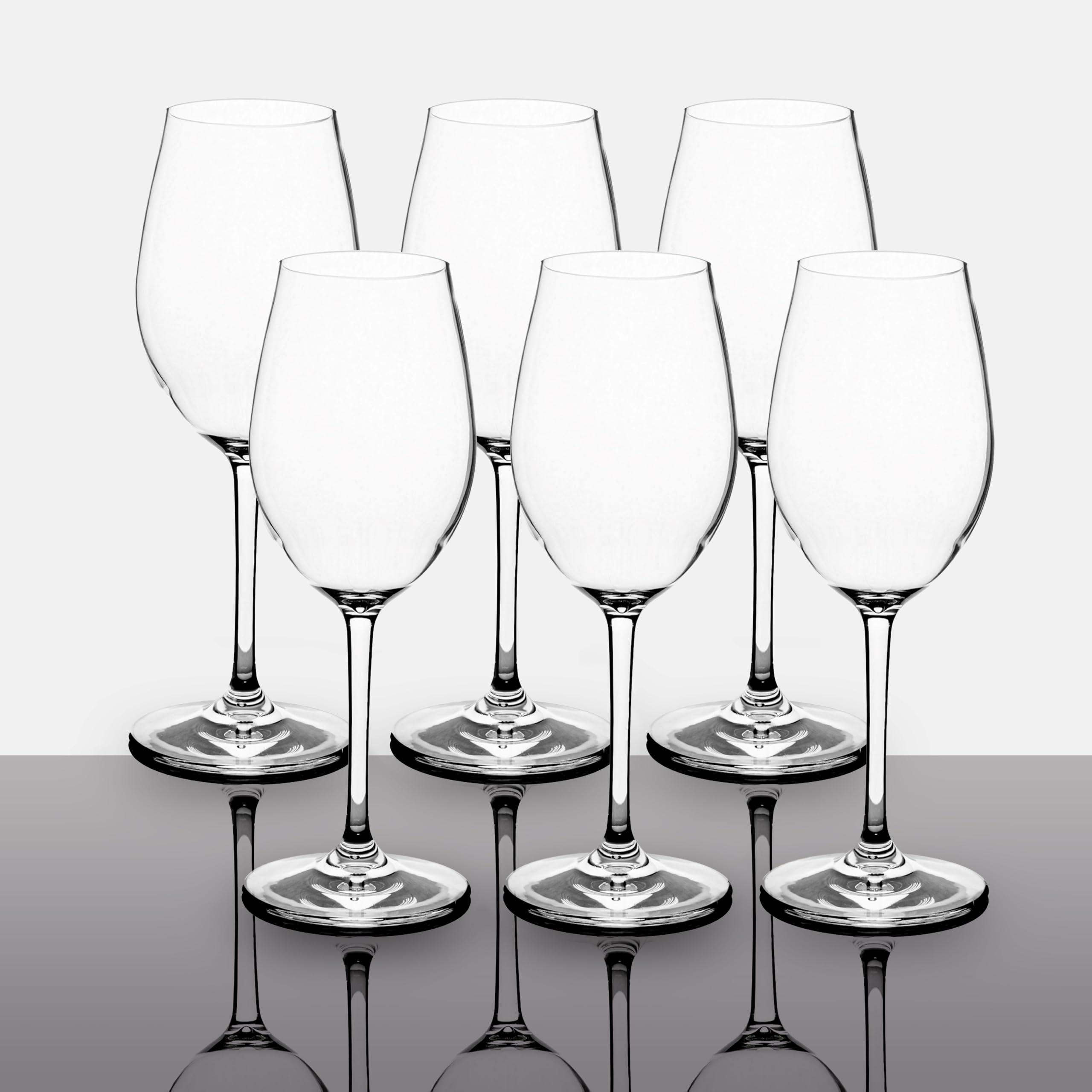 Dionysos - Copa de vino irrompible de policarbonato | Diseño británico atemporal, ergonómica, sin BPA, 2 años de garantía - Elegancia clásica, resistencia moderna (6)