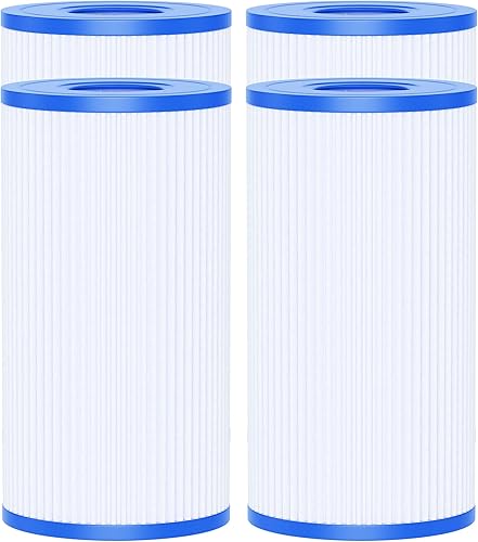 AQUALTRA Filtros de piscina tipo A o C compatibles con 29000E59900E, filtros de piscina fáciles de instalar, filtros de piscina sobre el suelo de 8