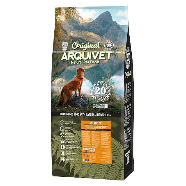 Arquivet Original Adult - Pienso para Perros Adultos - Pollo y arroz - Alimento seco para Perros