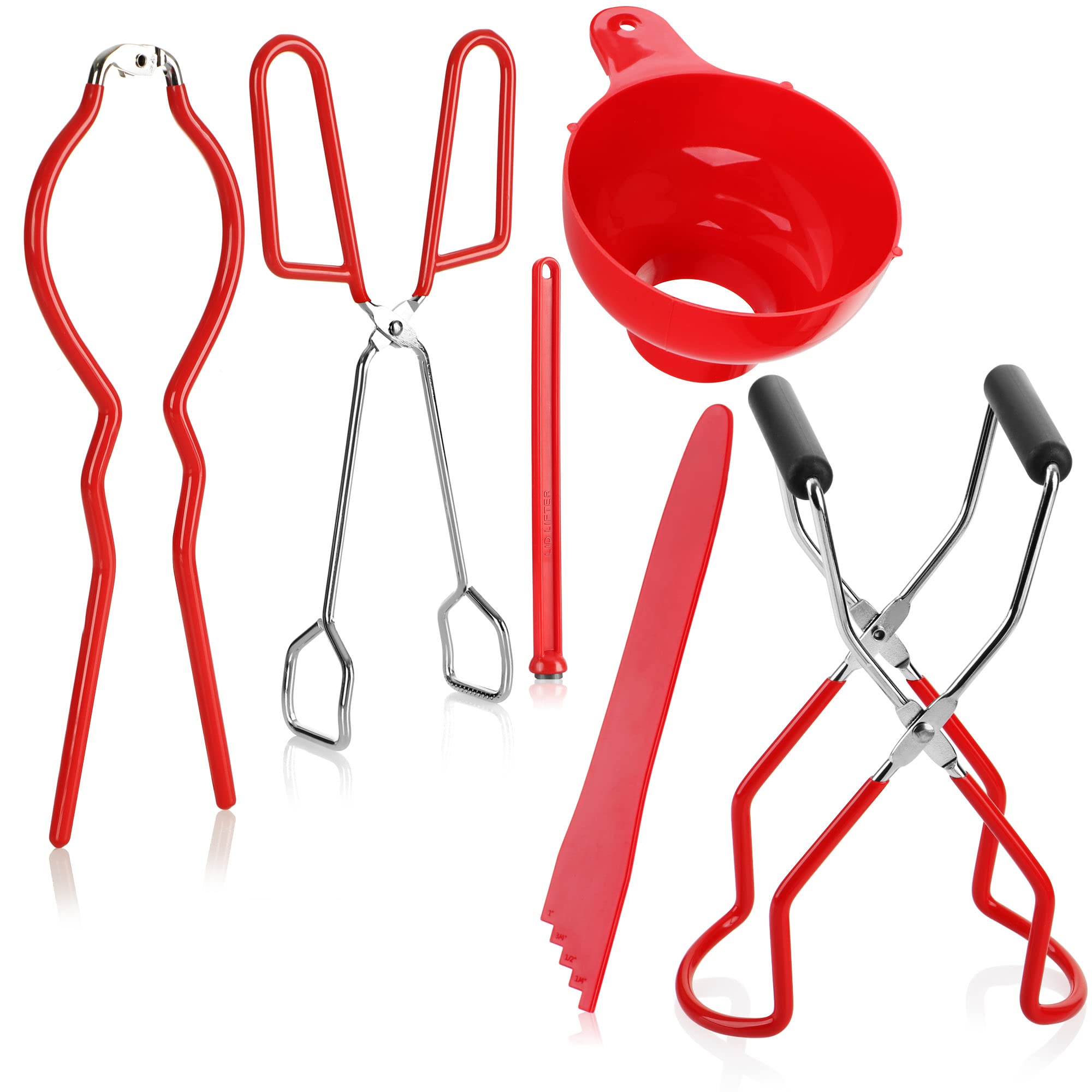 com-four® 1x preserving set - starter set for preserving - preserving and preserving (Starter set - 6 pieces)