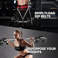 Vista 3 de Home Gym Clips : Load Dumbbells on Barbells, Turn Bars into Landmines, T-Bar Row with Any Grip, Hook Dumbbells on Dip Belts