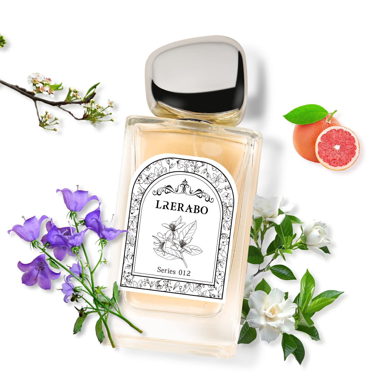 No.049 - Floral Woody Musk Eau de Parfum - Inspired by M.J Daisy Luxury Fragrance for Women, Girls Long Lasting Perfume Spray - 1.7 Fl Oz/50 ml