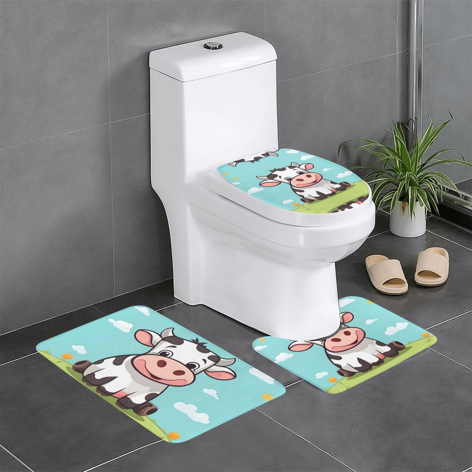 Tapis de bain antidérapant ultra absorbant pour un sol toujours sec