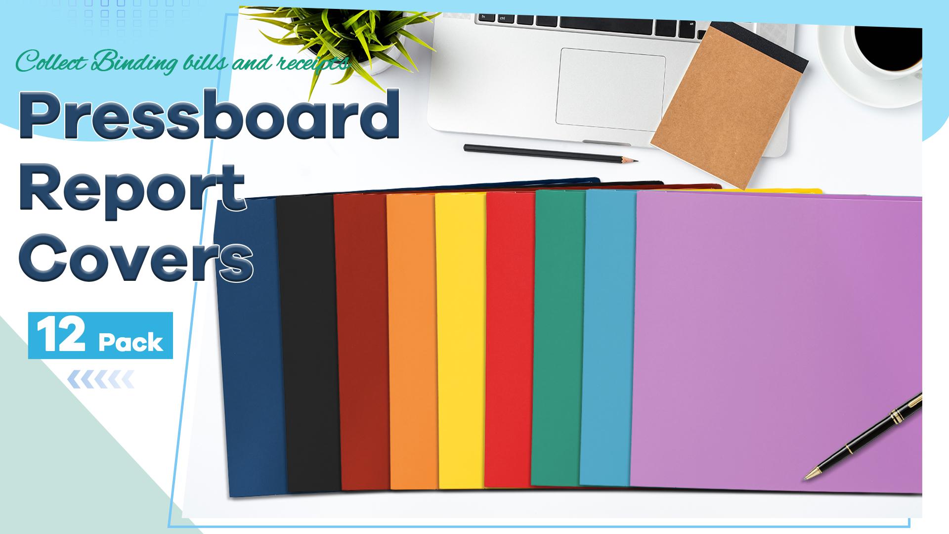 Amazon.com : gisgfim 12 Pcs 11'' x 17'' Pressboard Report Cover 3