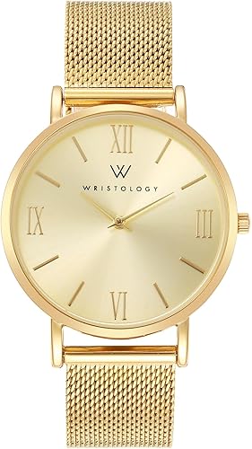 Miniatura 9 de Wristology Easy Change Band Large Face Roman Numerals Boyfriend Womens Watch - Interchangeable Strap - Large Easy to Read Analog Dial Unisex