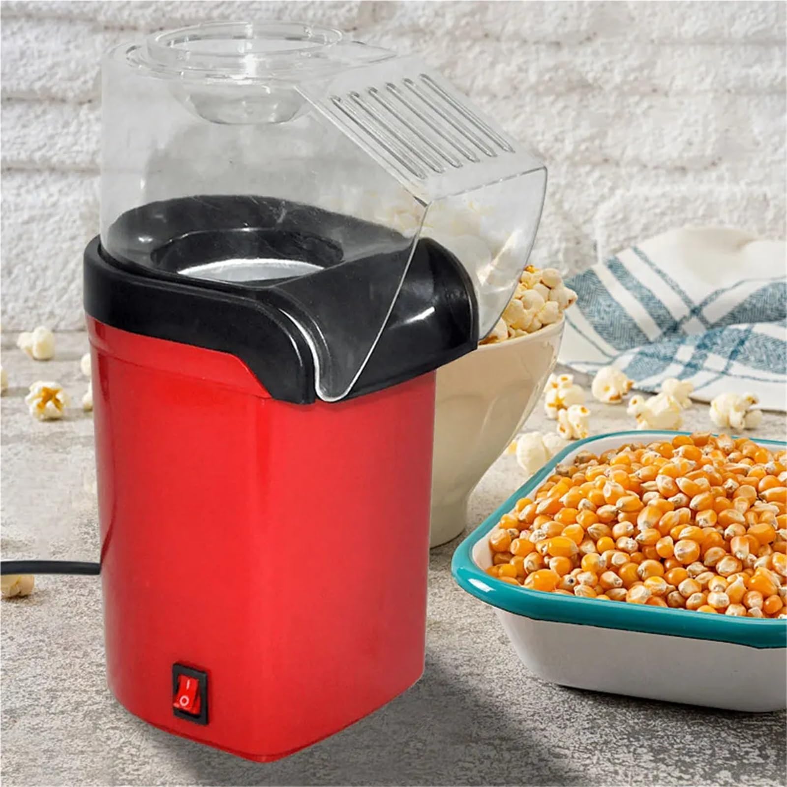 Máquina Para Hacer Palomitas De Maíz Con Aire Caliente 1200W El Hogar