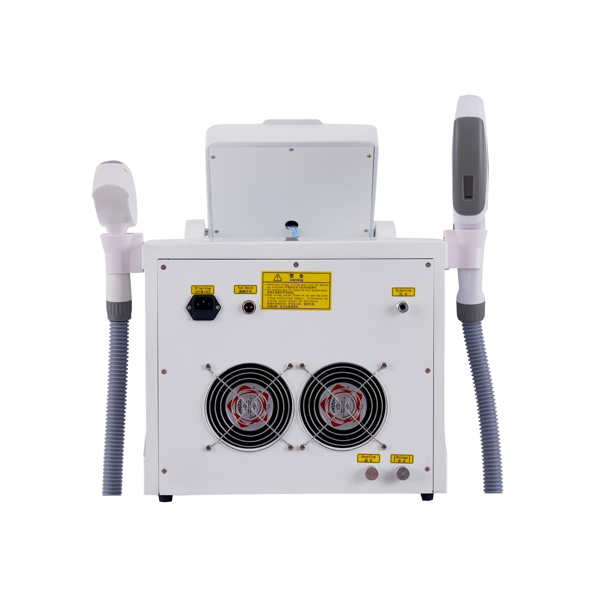 2 en 1 OPT IPL Q-Switched Nd:YAG E-Light Para Rejuvenecimiento Cutáneo y Depilación + Máquina Láser de Picosegundos Para Tratamiento de Manchas, Pecas y Renovación Cutánea