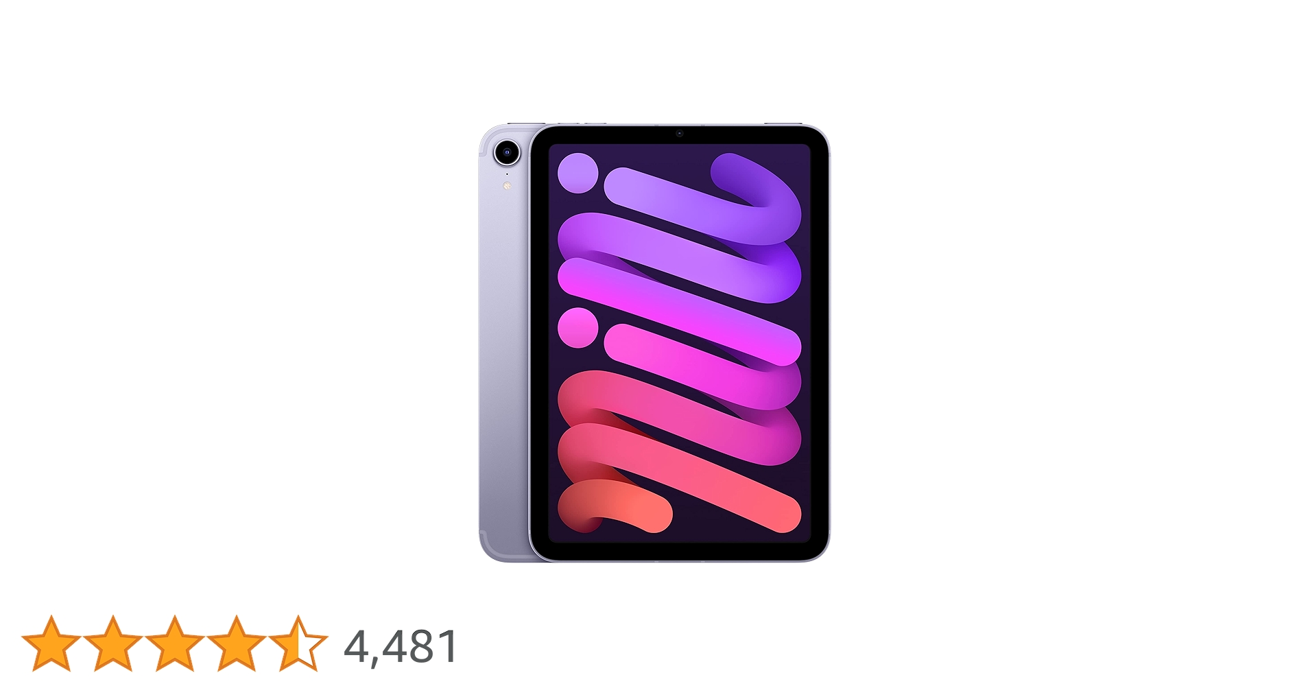 Amazon | Apple 2021 iPad mini (Wi-Fi + Cellular, 64GB) - パープル