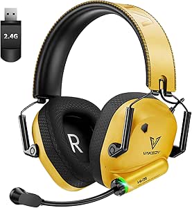 Vakedy Gaming headset voor PS4, PS5, pc, Xbox, switch, gaming