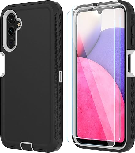 Miniatura 1 de ONOLA Funda compatible con Samsung Galaxy A14 5G con protector de pantalla HD (paquete de 2), funda Galaxy A14 5G, funda para Samsung A14 5G,