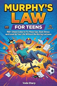 MURPHY S LAW FOR TEENS 150+ Cheat Codes to Fix Mess-Ups, Beat Stress and Level Up Your Life Without the Boring Lectures Murphy s Law Survival Series