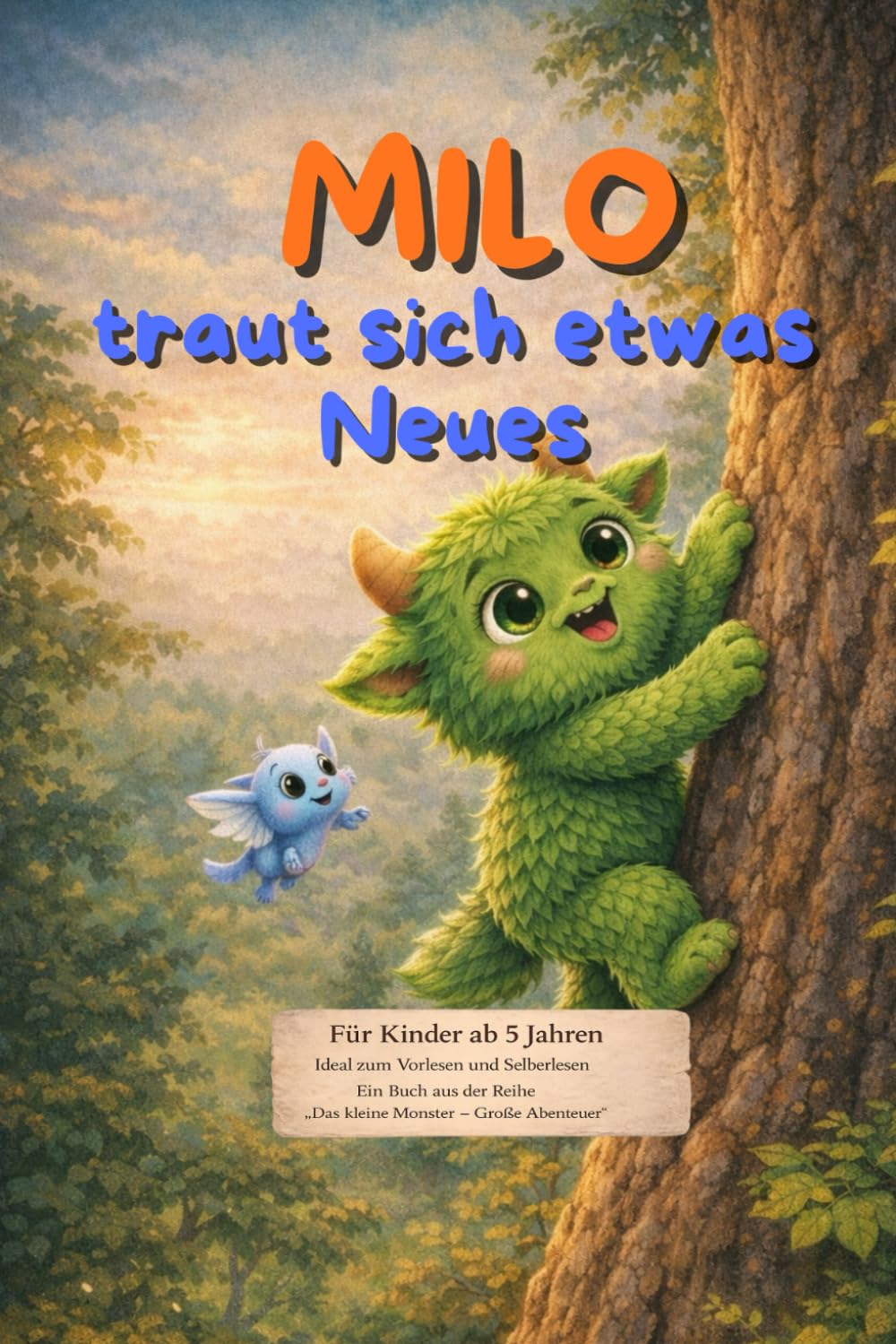 Milo traut sich etwas Neues: Eine liebevolle Bilderbuchgeschichte über Mut und Selbstvertrauen für 5 bis 7 Jahre. Aus der Reihe "Das kleine Monster – ... Monster – Große Abenteuer (Bilderbuch))