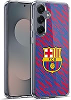 Vista 32 de Head Case Designs Funda de gel con licencia oficial del FC Barcelona Barca Crest Patterns [protección de grado militar] compatible con Google Pixel 3