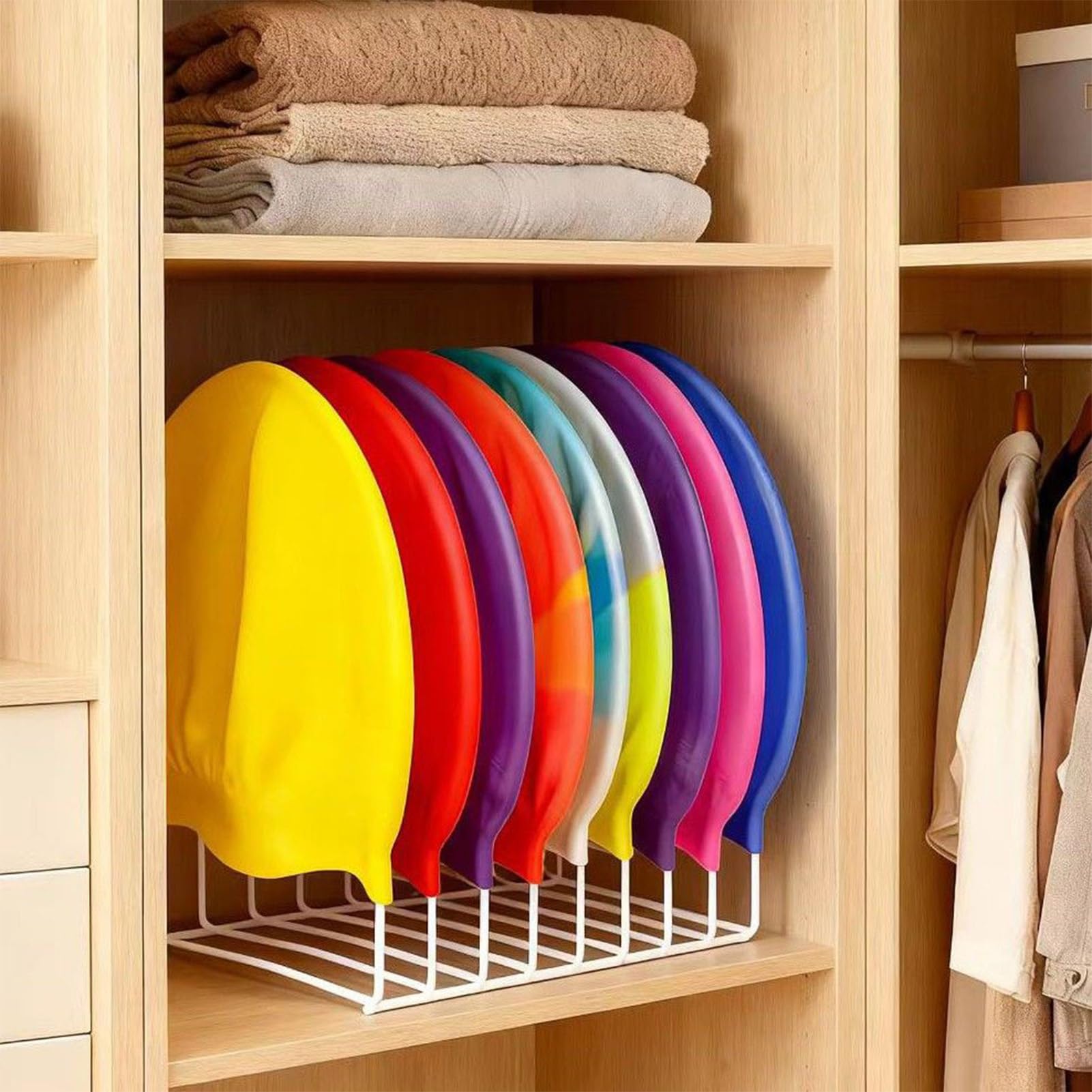 Beanie Display - Soporte de metal para gorra, 2 piezas