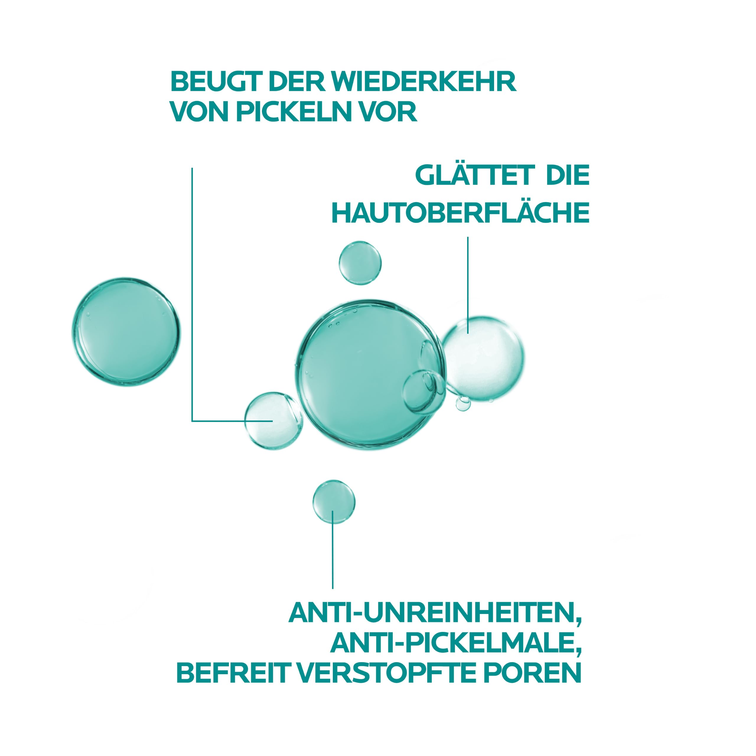 La Roche Posay Hochkonzentriertes Serum, Für fettige, zu Akne neigende Haut, Mit peelender Wirkung, Porenverfeinernd, Mit Niacinamid und Salicylsäure, Effaclar, 30 ml