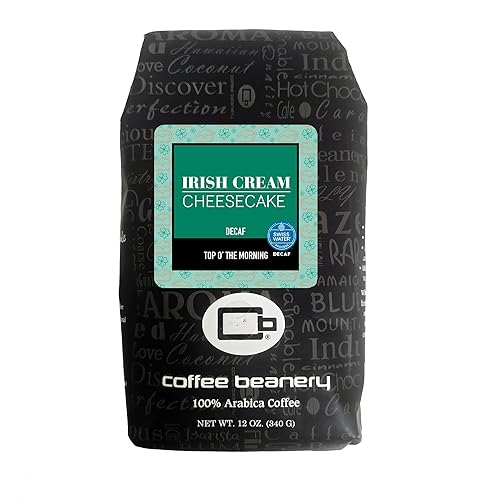 Vista 44 de Coffee Beanery Café con sabor a cereza negra, proceso de agua suiza descafeinado – 100% café arábica especial – bolsa de 12 onzas (grano entero)