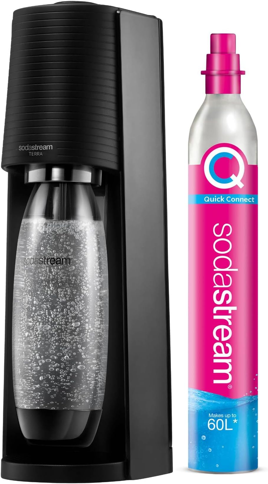 Philips Water Sparkling Water Maker 60 Litre CO2 Cylinder, Stainless