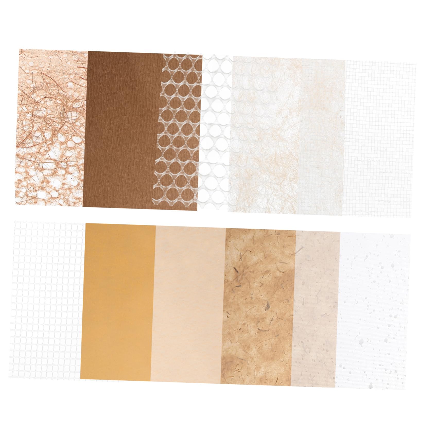 HOMSFOU Papel Diy Para Scrapbooking Y Manualidades Papel Decorativo Material Para Planificadores Y Proyectos 10 Hojas*5