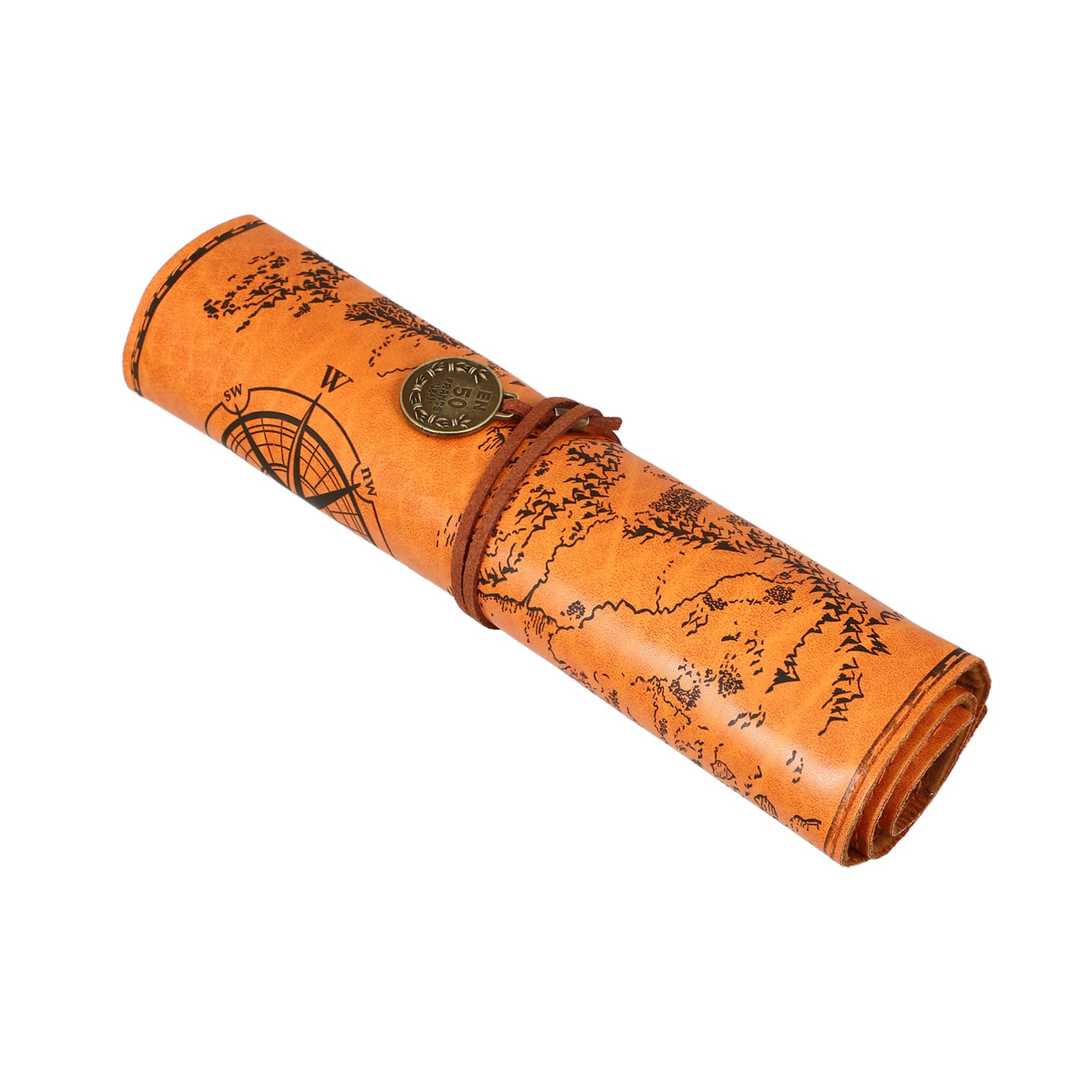 SHINEOFI 3piezas Estuche Enrollable De y Vintage Bolsa Organizadora De Lápices Multiusos Gran Capacidad para Almacenamiento De Material Escolar y Artístico para y Adultos