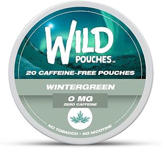 Wintergreen nicotine-free pouches