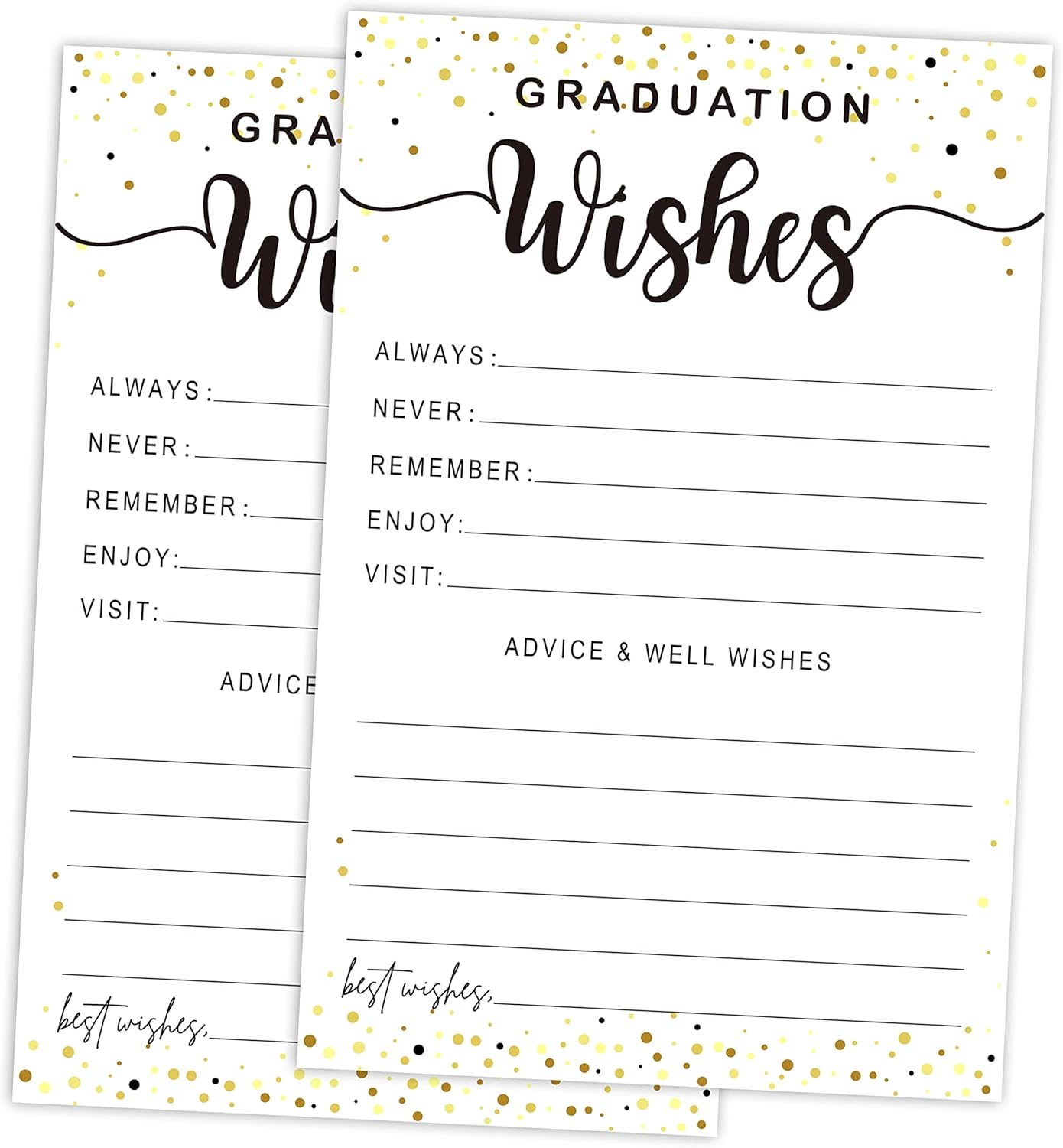 RLCNOT Graduation Advice and Wishes Cards Set of 20 Cyprus | Ubuy RLCNOT Graduation Advice and Wishes Cards Set of 20 Cyprus | Ubuy