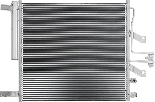 Miniatura 598 de TRQ Secador receptor de condensador de aire acondicionado compatible con Dodge Sprinter 2500 Sprinter 3500 2007-2013 Freightliner 2010-2021