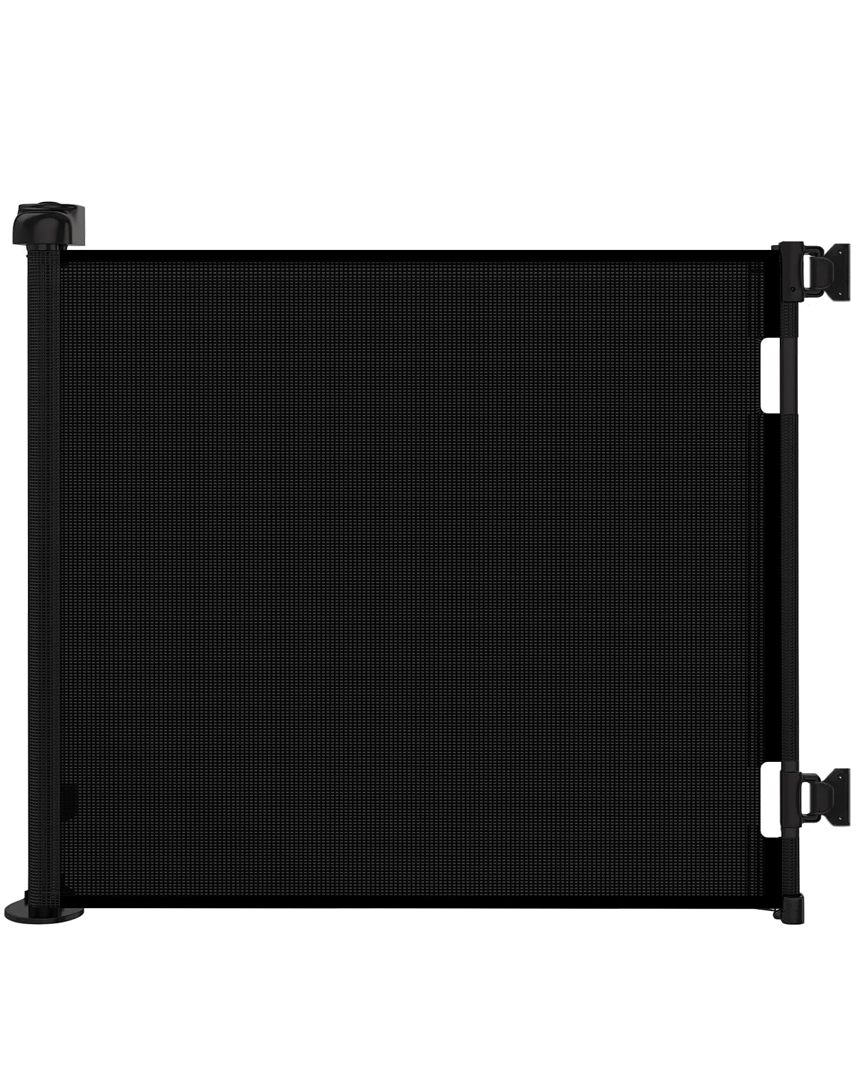 Retractable Baby Gate for Stairs & Doorways, 55" Wide x 33.6" Tall Easy Installation Mesh Dog Gate for Indoor & Outdoor Use,Pet and Dog Safety Gate