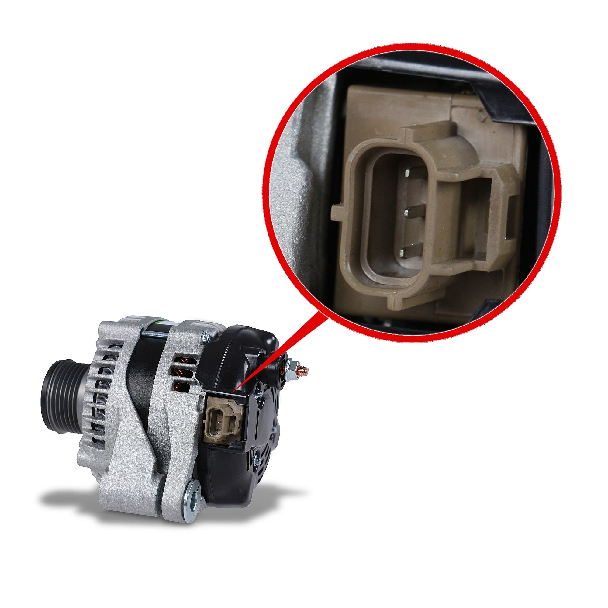 BESTPRICE 1x Alternatore 14V 130A Compatibile con FIAT FREEMONT (345_)