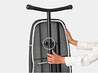Vista 4 de Brabantia Size D Ironing Board (53 x 18in) Heat Resistant Parking Zone, Black Frame, Non-Slip Feet, Suitable for Sit Down Ironing (Denim Black)